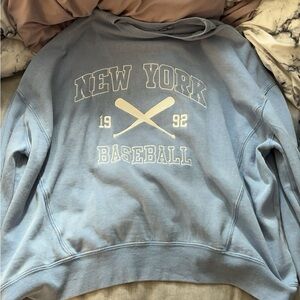 Light blue sweatshirt